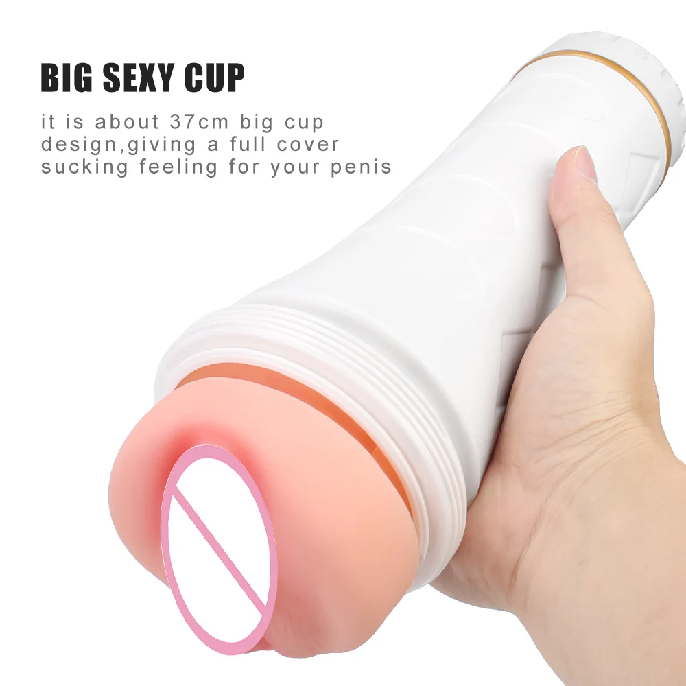 Real Pussy Artifical Vagina Sexy Light Shape Big Male Masturbation Cup Penis Pump Sex Toys For Men Adult Products Sex Toys For Men Model Number: 25086