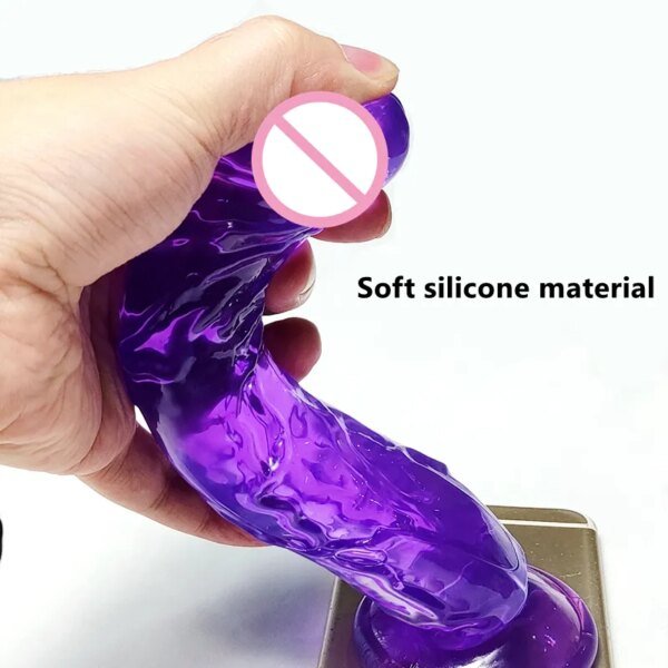 Realistic Dildo With Suction Cup Huge Jelly Dildos Sex Toys for Woman Men Fake Dick Big Penis Anal Butt Plug Erotic Sex Shop Dildos Realistic Dildo With Suction Cup Huge Jelly Dildos Sex Toys for Woman Men Fake Dick Big Penis Anal Butt Plug Erotic Sex Shop Dildos cb5feb1b7314637725a2e7: Black|L|L 19cm 3.5cm|L Pink|L Purple|L Transparent|M|M 18cm 3.3cm|M Pink|M Purple|M Transparent|S|S 16cm 3cm|S Pink|S Purple|S Transparent|XS|XS Pink|XS Purple|XS Transparent