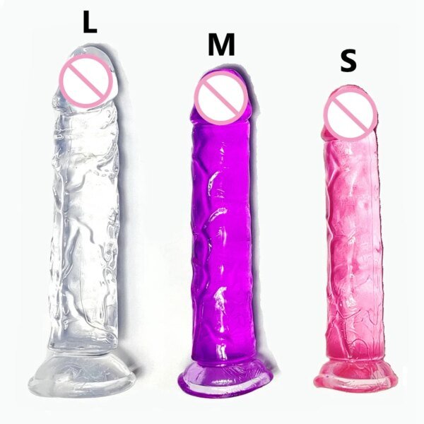 Realistic Dildo With Suction Cup Huge Jelly Dildos Sex Toys for Woman Men Fake Dick Big Penis Anal Butt Plug Erotic Sex Shop Dildos Realistic Dildo With Suction Cup Huge Jelly Dildos Sex Toys for Woman Men Fake Dick Big Penis Anal Butt Plug Erotic Sex Shop Dildos cb5feb1b7314637725a2e7: Black|L|L 19cm 3.5cm|L Pink|L Purple|L Transparent|M|M 18cm 3.3cm|M Pink|M Purple|M Transparent|S|S 16cm 3cm|S Pink|S Purple|S Transparent|XS|XS Pink|XS Purple|XS Transparent