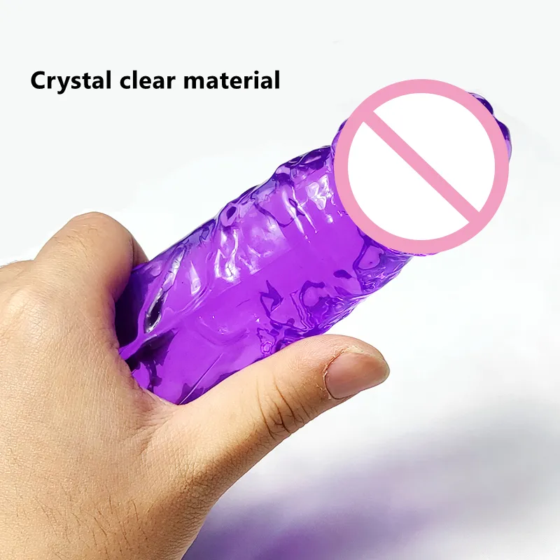 Realistic Dildo With Suction Cup Huge Jelly Dildos Sex Toys for Woman Men Fake Dick Big Penis Anal Butt Plug Erotic Sex Shop Dildos cb5feb1b7314637725a2e7: Black|L|L 19cm 3.5cm|L Pink|L Purple|L Transparent|M|M 18cm 3.3cm|M Pink|M Purple|M Transparent|S|S 16cm 3cm|S Pink|S Purple|S Transparent|XS|XS Pink|XS Purple|XS Transparent