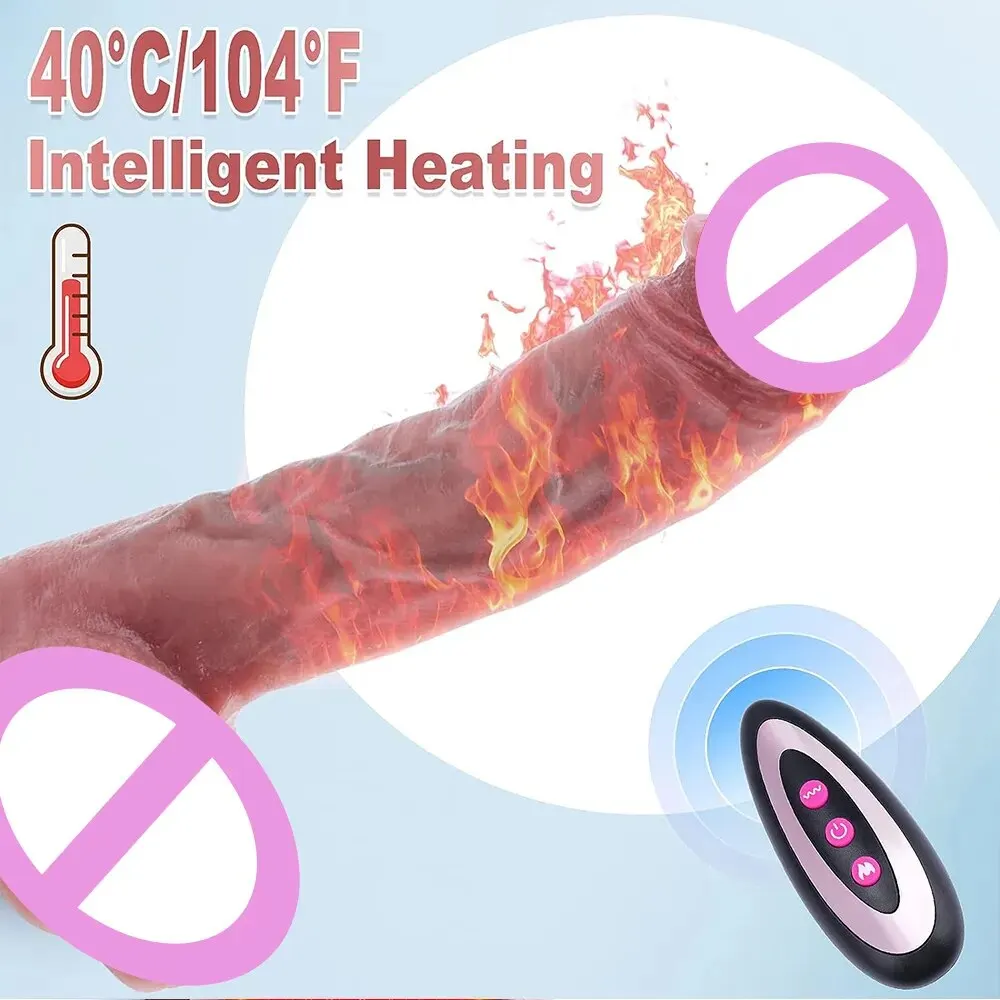 Realistic Heating Thrusting Dildo G Spot Clitoris Anal Stimulator Silicone Suction Cup Huge Penis Adult Sex Toy for Women Couple Sex Toys For Women Realistic Heating Thrusting Dildo G Spot Clitoris Anal Stimulator Silicone Suction Cup Huge Penis Adult Sex Toy for Women Couple Sex Toys For Women cb5feb1b7314637725a2e7: flesh color