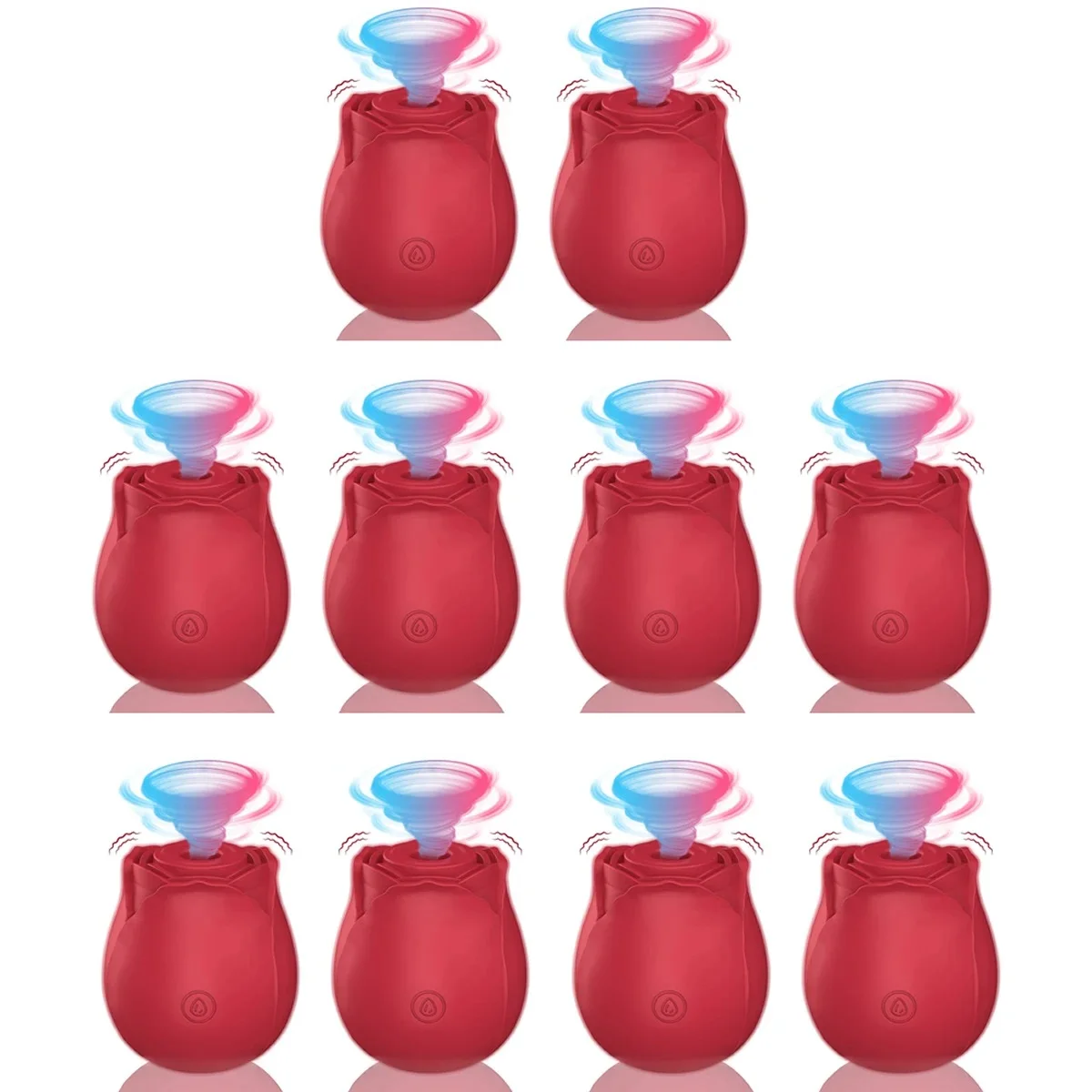 Rose Shape Vagina Sucking Vibrator Intimate Good Nipple Sucker Oral Licking Clitoris Stimulation Powerful Sex Toys for Women Trending Now cb5feb1b7314637725a2e7: 10 PCS RED VALUE SET|BLACK IN SEALED BOX|BLUE IN SEALED BOX|PINK IN SEALED BOX|PURPLE IN SEALED BOX|RED IN SEALED BOX|YELLOW IN SEALED BOX