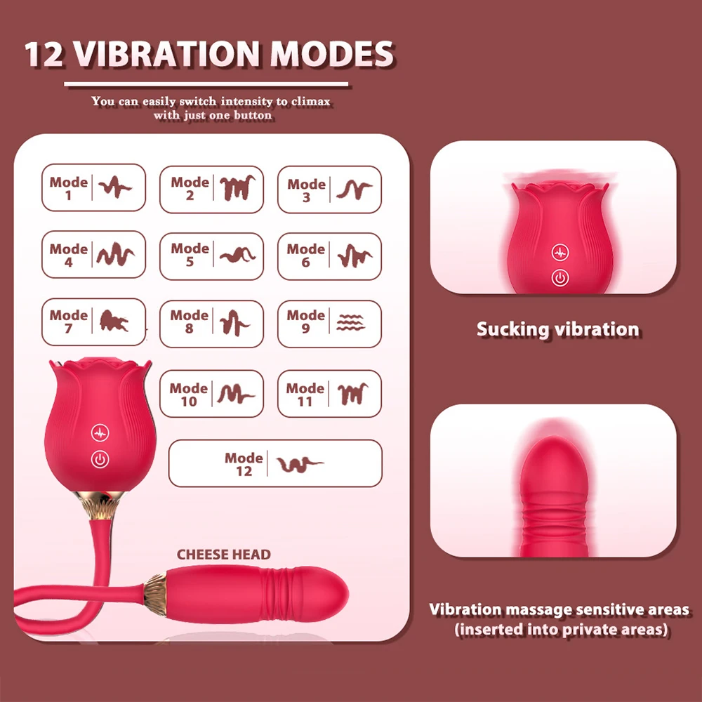 Rose Sucking Thrusting Dildo Vibrator for Women Nipple Clit Stimulator Vibrating Egg Tongue Licking Clitoris Sucker Sex Toy Sex Toys For Women cb5feb1b7314637725a2e7: MG-MS-MHS|MG-MS-ZS|MG-YJ-MHS|MG-YJ-ZS|MG-YLHE14