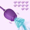 Rose Sucking Vibrator Female Nipple Clit Stimulator Vibrating Egg Dildo Vibrators Clitoris Sucker Masturbation Sex Toy for Women Trending Now cb5feb1b7314637725a2e7: Purple|Red 1-Box