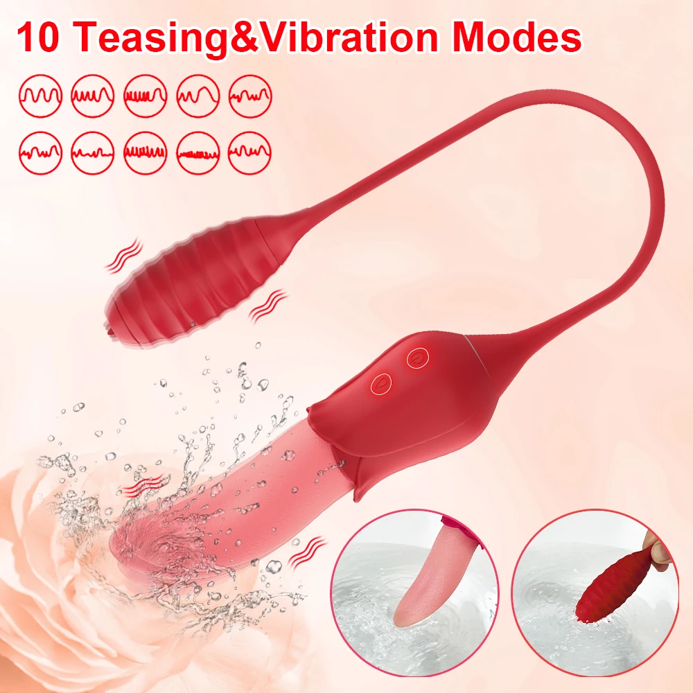Rose Tongue Licking Sucker Vibrator For Women Nipple Clit Stimulator Love Egg Dildo Vibrating Massager Female Adult Sex Toys Best Sellers 1ef722433d607dd9d2b8b7: China|Russian Federation