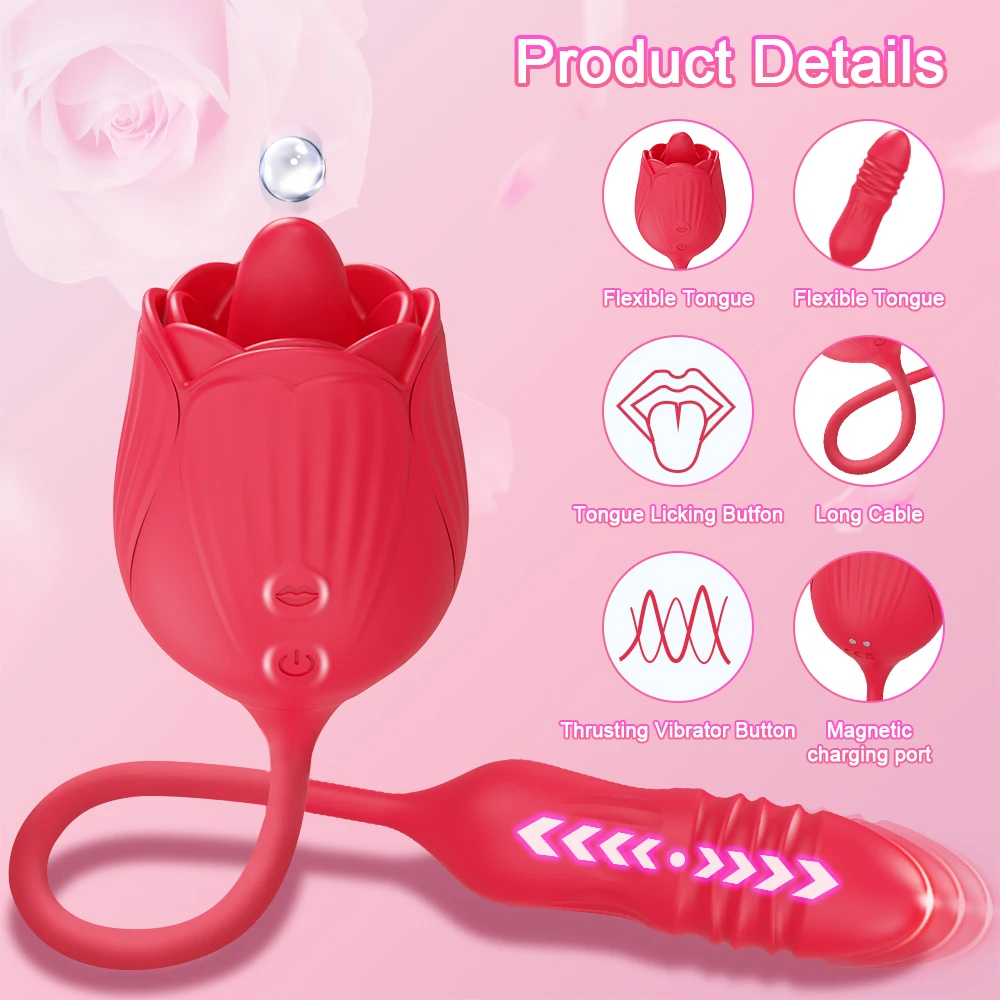 Rose Toy Dildo Thrusting Vibrator for Women Egg Clitoris Sucker Stimulator Tongue Licking Adults Goods Sucking Sex Toys Female Trending Now cb5feb1b7314637725a2e7: GM23P-Blue|GM23P-Blue Box|GM23P-Purple|GM23P-Purple Box|GM23P-Red|GM23P-Red Box