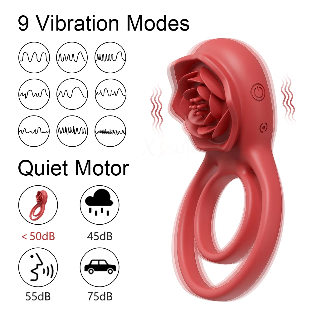 Rose Toy Penis Ring Cockring Vibrator for Men Semen Lock Ring Remote Control Delay Ejaculation Sex Toys for Male Cock Rings Sex Toys For Men cb5feb1b7314637725a2e7: SJH38-RD-BOX-JIT|SJH38-RD-JIT|SJH38-YK-RD-BOX-JIT|SJH38-YK-RD-JIT