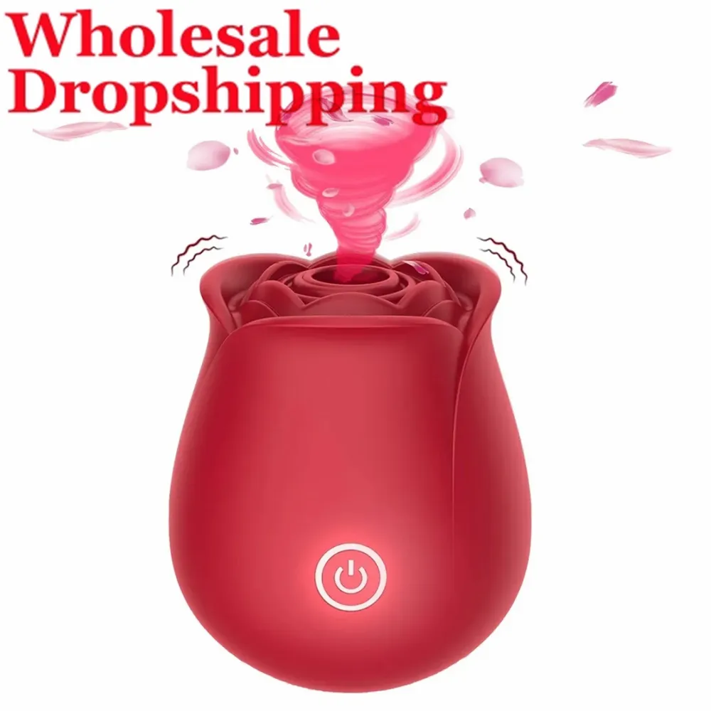 Rose Vibator Toy No Sound Adult Sucking Rose Vibrators Vaginal Female Clit Sucker Sex Toys for Women US Warehouse Trending Now 1ef722433d607dd9d2b8b7: China|United States
