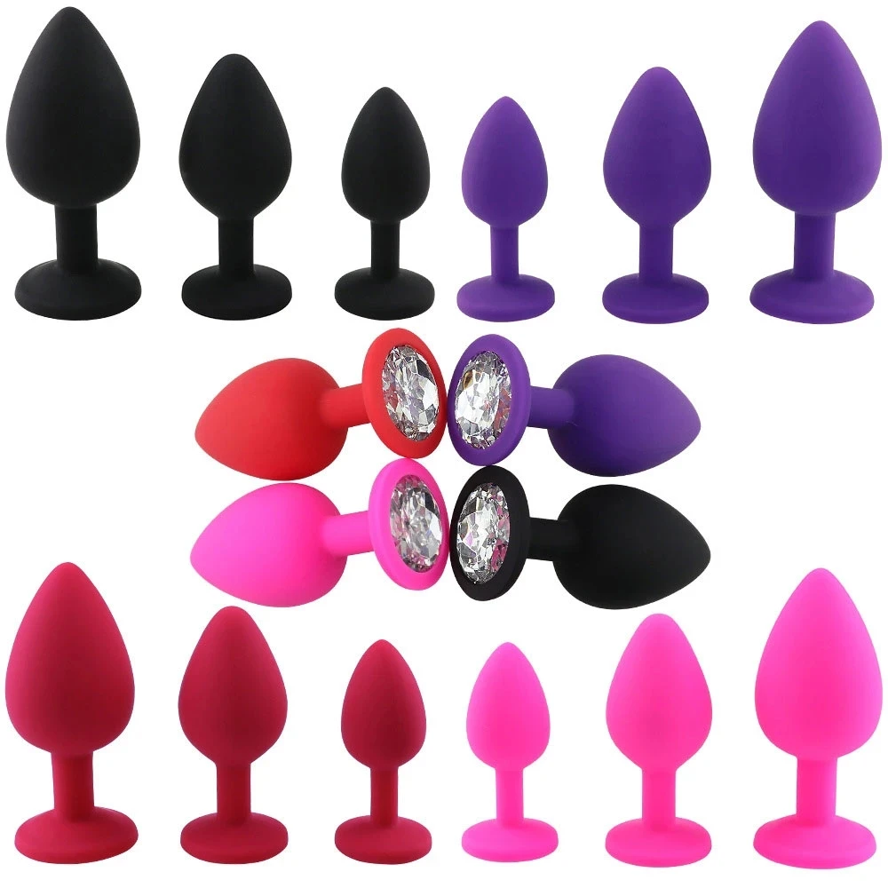 Silicone Butt Plug Anal Plug Unisex Sex Stopper 3 Different Size Adult Toys for Men/Women Anal Trainer for Couples Sex Toys For Women cb5feb1b7314637725a2e7: AP-L-BK|AP-L-PK|AP-L-PU|AP-L-RD|AP-M-BK|AP-M-PK|AP-M-PU|AP-M-RD|AP-S-BK|AP-S-PK|AP-S-PU|AP-S-RD|AP-SML-BK|AP-SML-PK|AP-SML-PU|AP-SML-RD