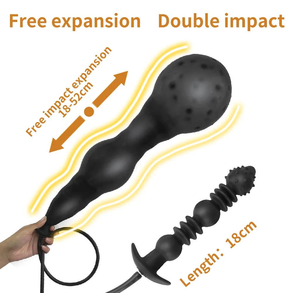 Silicone Inflated Anal Dildo Adult Sex Toys For Women/Man Dilator Prostate Massage Anal Plug No Vibrator Anal Toys Big Butt Plug Dildos cb5feb1b7314637725a2e7: anal douche|biggest 130mm|biggest 140mm|biggest 160mm|biggest 180mm|biggest 85mm