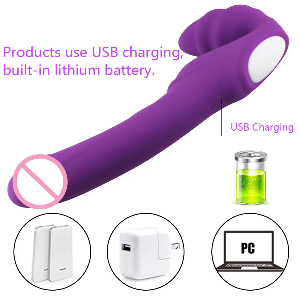 Strapless Strap on Realistic Dildo Vibrator Massager Lesbian Double Side Massager G-Spot Stimulate Clitoris Sex Toy for Couple Sex Toys For Lesbians cb5feb1b7314637725a2e7: Purple|Purple No remote|Rose Red|Rose Red No Remote|Type 2