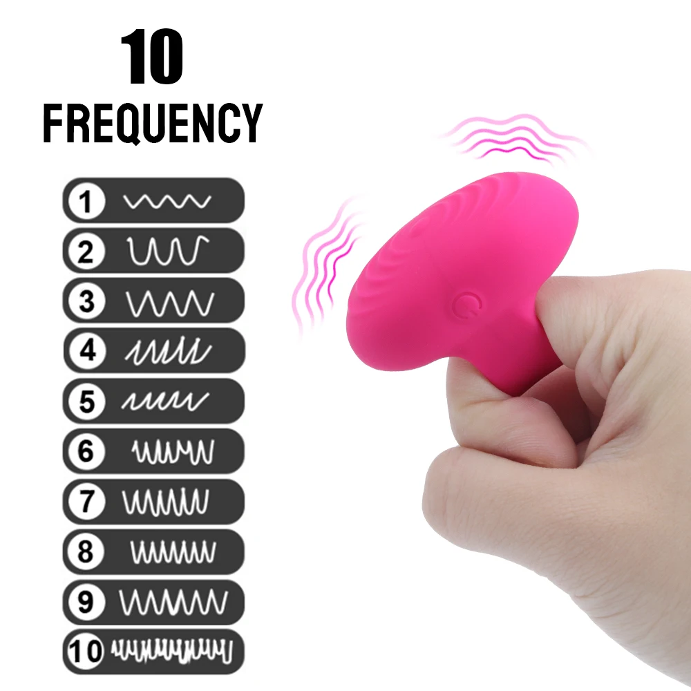 Strapon Finger Vibrators for Women Nipple Clitoris Stimulator Vaginal Anal Sex Toys Female Masturbator Discreet Small In Pocket Best Sellers cb5feb1b7314637725a2e7: Rose Red