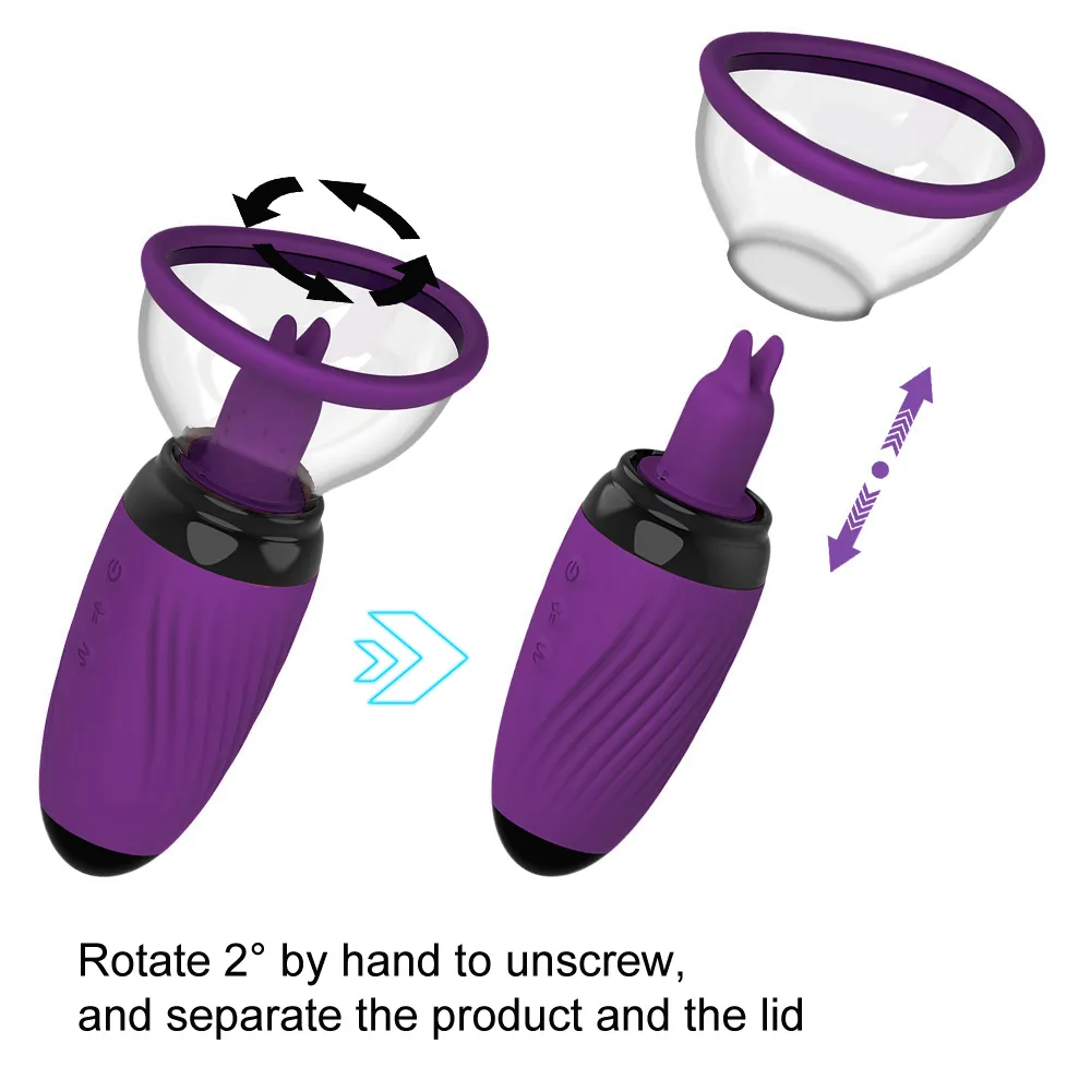 Sucker Breast Enlargement Massager 10 frequency Vibration Nipple Stimulator Sucking Tongue Licking Sex Toys for Women Adult 18 Vibrators Sucker Breast Enlargement Massager 10 frequency Vibration Nipple Stimulator Sucking Tongue Licking Sex Toys for Women Adult 18 Vibrators cb5feb1b7314637725a2e7: Purple