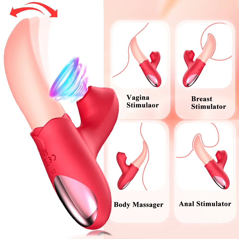 Sucking Rose Vibrators Toys Female Tongue Licking Clitoris Vacuum Stimulator Vagina Massager Adults Goods Sex Toys For Women Best Sellers 1ef722433d607dd9d2b8b7: China|Russian Federation