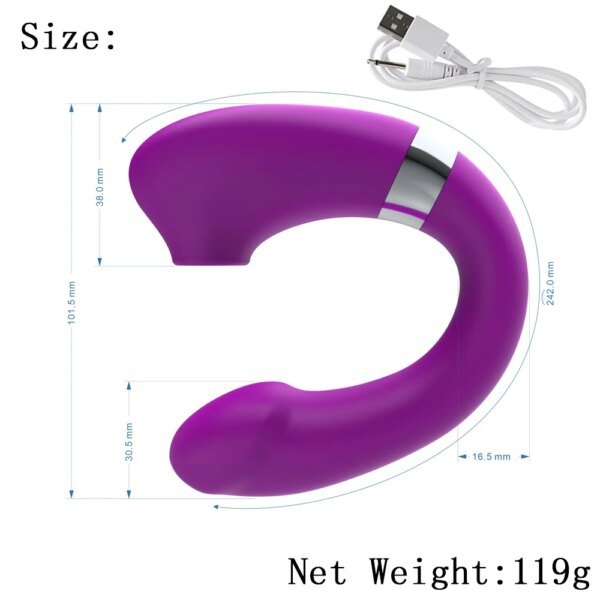 Sucking Vibrator For Women G Spot Dual Dildo Vibrator Clit Sucker Clitoris Stimulator Female Wireless Vibrator Adult Sex Toy Best Sellers cb5feb1b7314637725a2e7: Black|Green|Rose Red