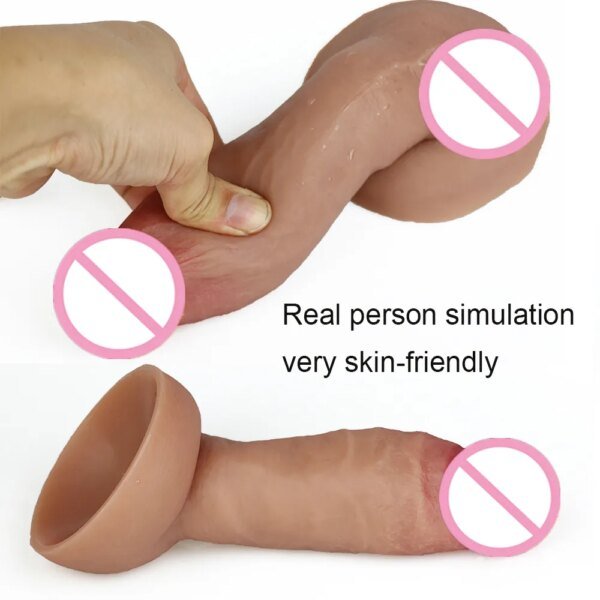 Super Skin Silicone Realistic Dildo Soft Suction Cup Big Huge Strapon Penis Dick Adults Sex Toys For Women Female Masturbator Dildos cb5feb1b7314637725a2e7: JXB-L|JXB-L With Panties|JXB-M|JXB-M With Panties|JXB-S|JXB-S With Panties