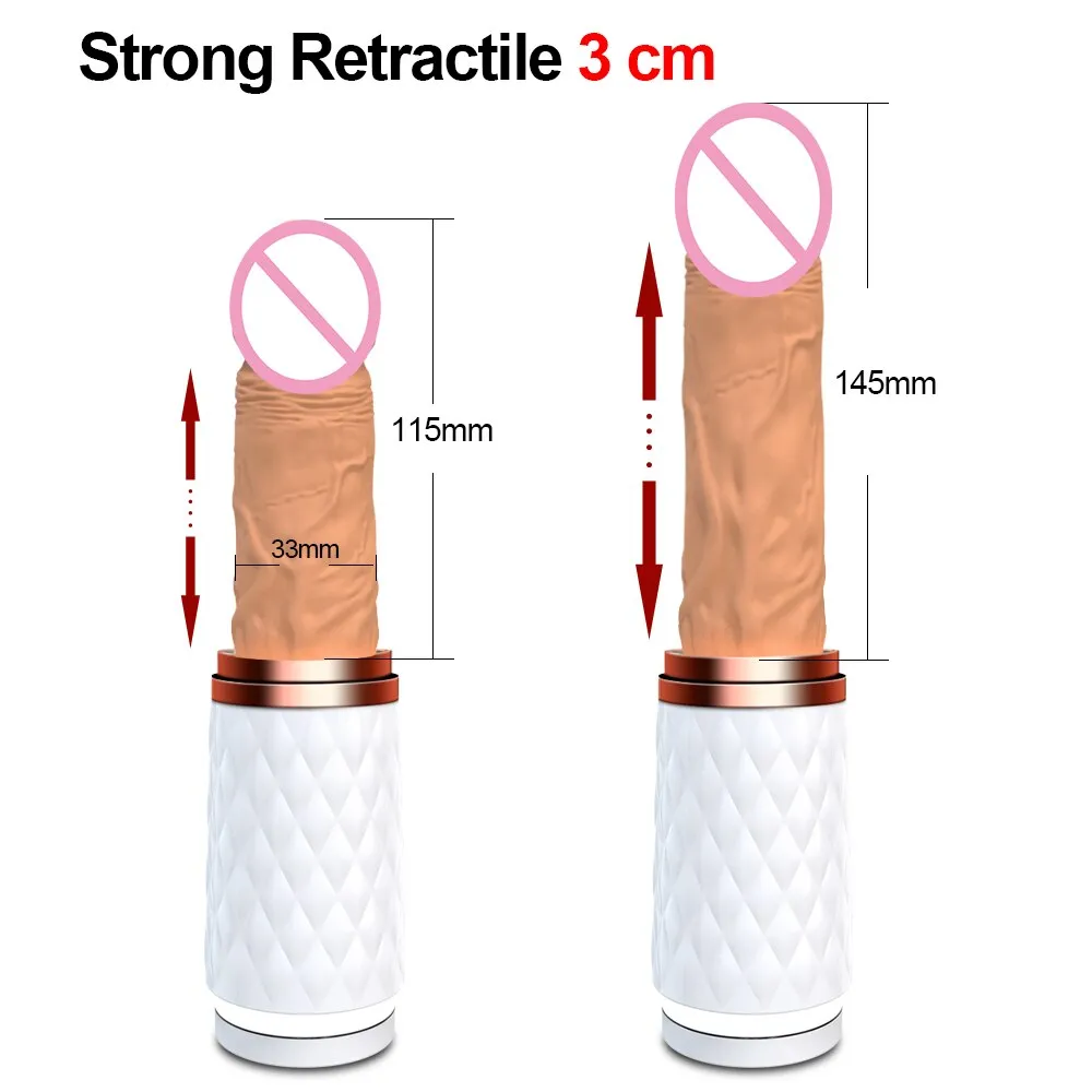Telescopic Dildo Vibrator Automatic Up Down Massager G-spot Thrusting Retractable Pussy Vibrate Large Size Sex Toys for Women Dildos cb5feb1b7314637725a2e7: PJ02|PJ02-BK