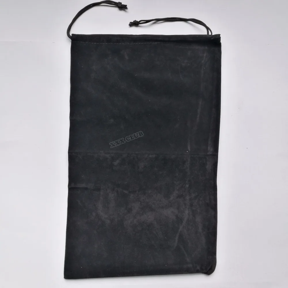 Thierry 23*37cm Flannel Drawstring Storage big Bag for Adult Sex Toys, vibrator dildo anal butt plug etc. sex products Sex Games Number of Pieces: One Unit