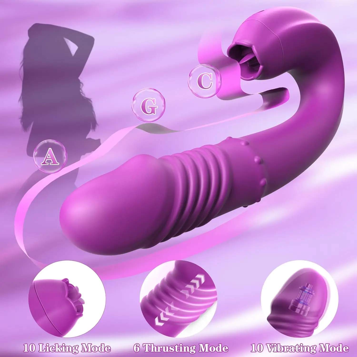 Tongue Licking Rotating Dildo Vibrator for Women Clitoral Stimulator Vaginal Massager G-Spot Vibrator Wand Female Adult Sex Toys Sex Toys For Couple Tongue Licking Rotating Dildo Vibrator for Women Clitoral Stimulator Vaginal Massager G-Spot Vibrator Wand Female Adult Sex Toys Sex Toys For Couple 1ef722433d607dd9d2b8b7: China|Russian Federation