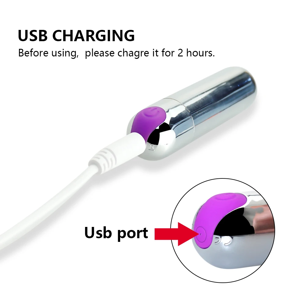 USB Charge Mini Powerful Bullet Vibrator Women Clitoral Stimulator Vaginal G Spot Masturbation Erotic Vibrators Adult Sex Toys Vibrators cb5feb1b7314637725a2e7: Black|black pink|black purple|silver black|silver pink|silver purple