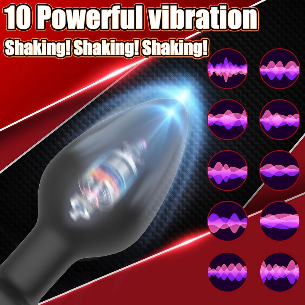 Vibrating Butt Anal Plug APP Control Vibrators Sex Toys for Women Men Silicone Erotic Massager Stimulator Dildo Anal Toys Adults Sex Toys For Women cb5feb1b7314637725a2e7: APP Control M|Remote Control L|Remote Control M