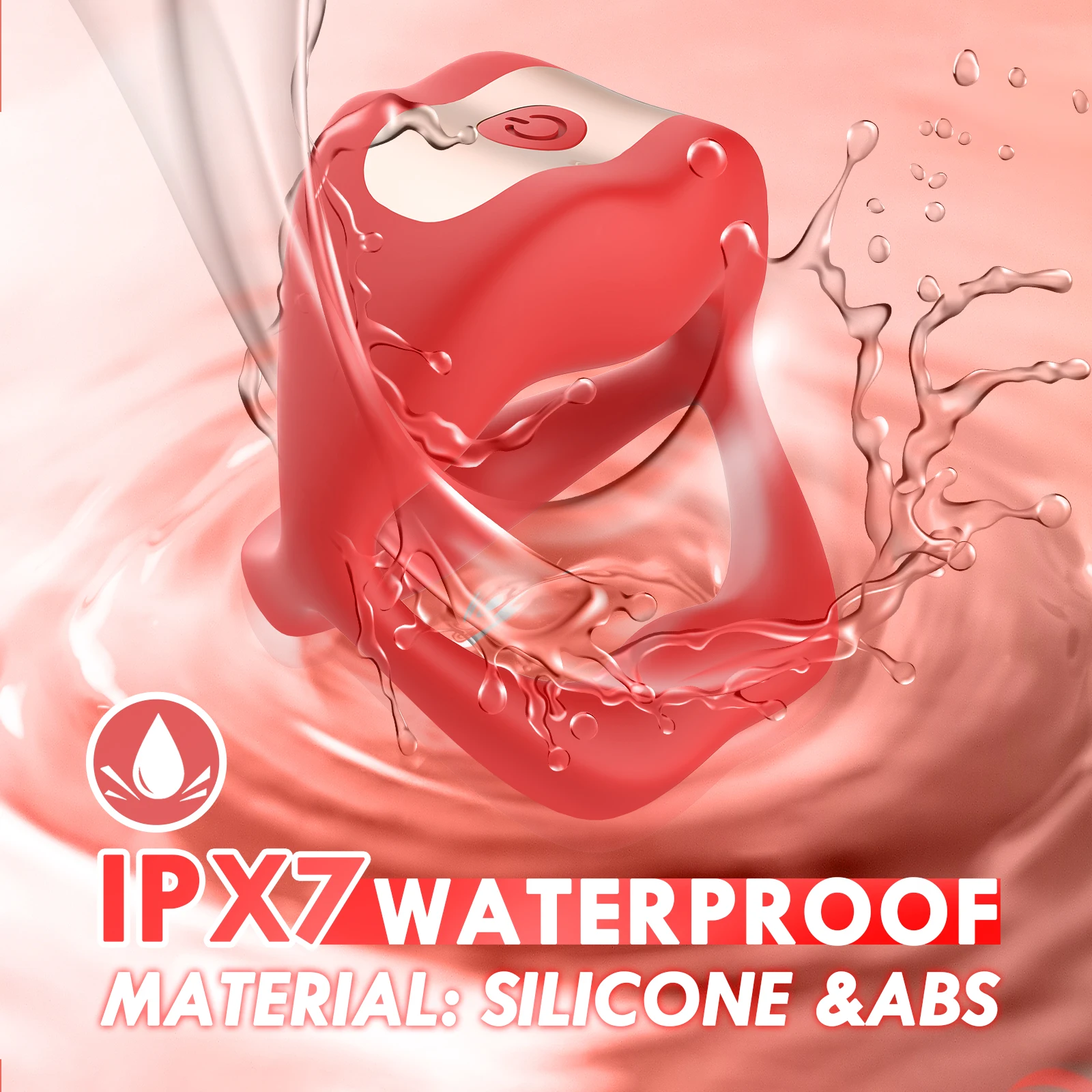 Vibrating Cock Ring for Men APP Penis Vibrator Ring Tongue Licking Scrotum Stimulation Waterproof Sex Toy for Couples Sex Toys For Men 1ef722433d607dd9d2b8b7: China