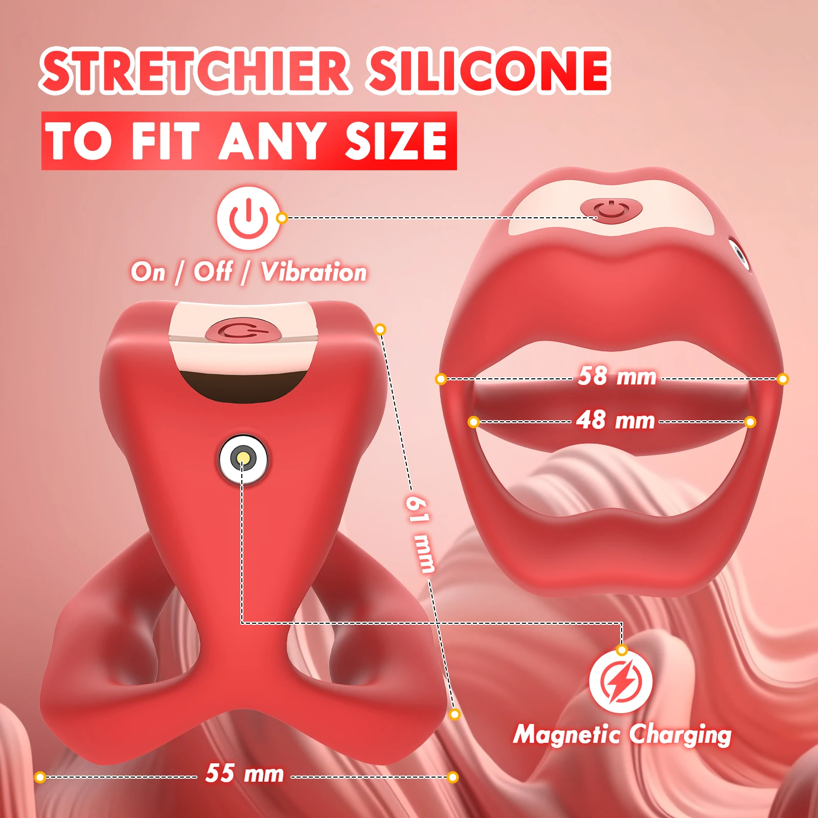 Vibrating Cock Ring for Men APP Penis Vibrator Ring Tongue Licking Scrotum Stimulation Waterproof Sex Toy for Couples Sex Toys For Men 1ef722433d607dd9d2b8b7: China