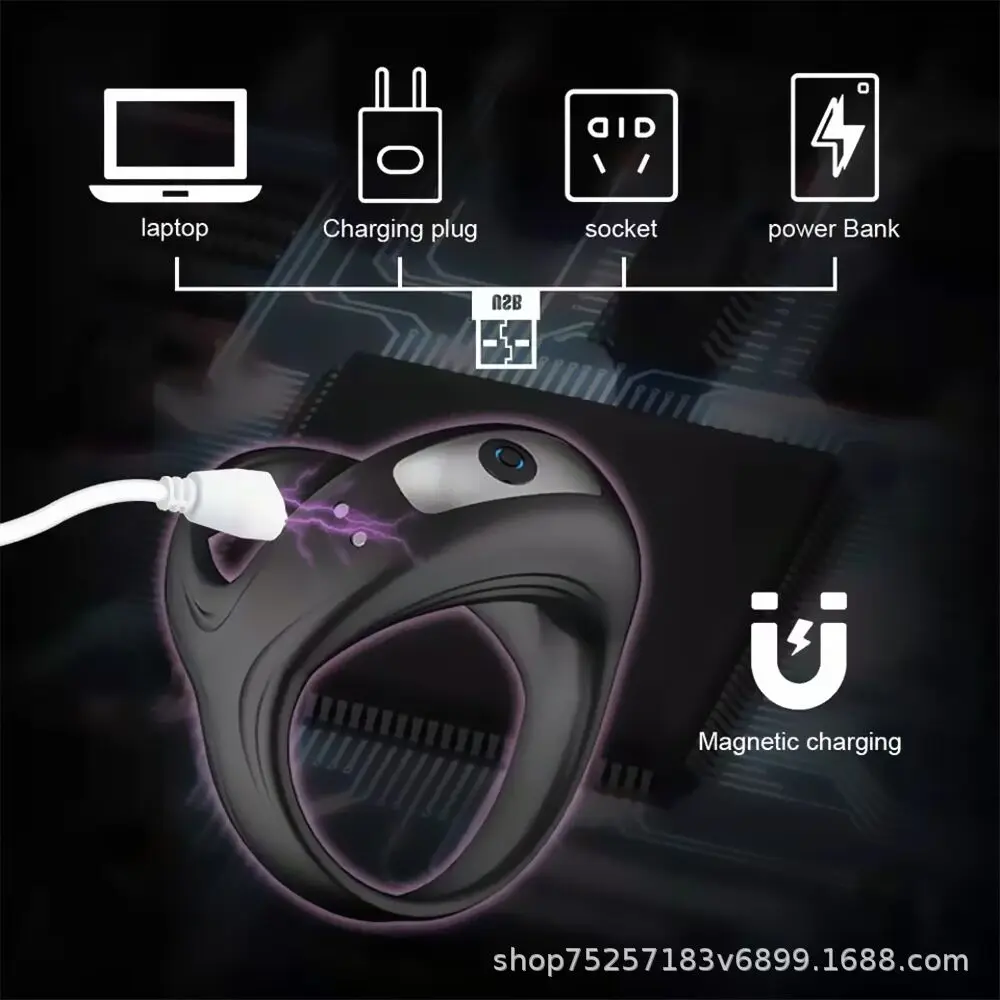 Vibrator Cockring Penis Cock Ring on for Man Delay Ejaculation Sex Toys for Men Couple Rings Penisring Toys Sex Toys For Men cb5feb1b7314637725a2e7: Vibrating Ring|Vibrating Ring box