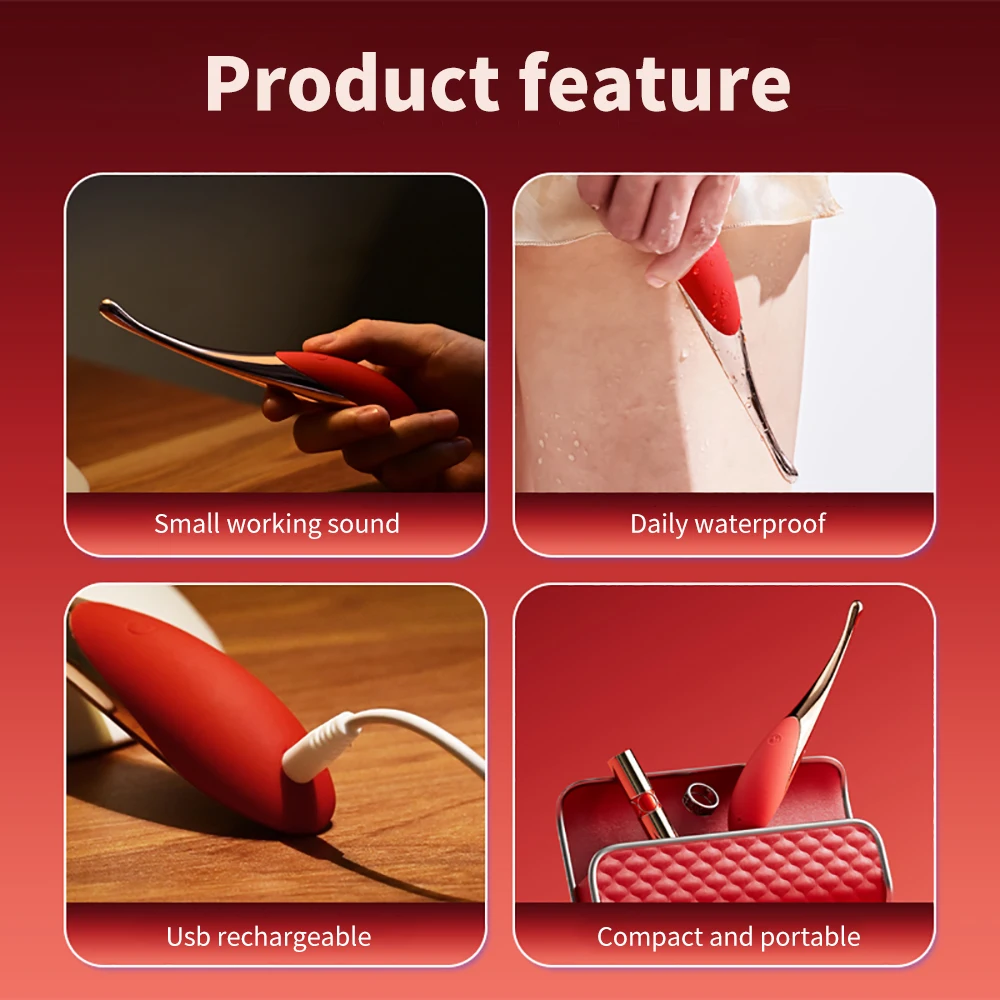 Vibrator for Women G Spot Vagina Massage Vibrator Anal Pussy Stimulator Silicone Dildo Sex Toys for Adult Women Adult supplies Vibrators cb5feb1b7314637725a2e7: Pink|Pink with Box|Red|Red With Box