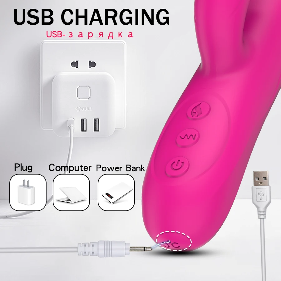 Warming and Stretching Vibrator For Women 10 mode Clitoris Tongue Stimulator reality Dildo Female Sex Toys For Adults Sex Toys For Women cb5feb1b7314637725a2e7: White|Yellow