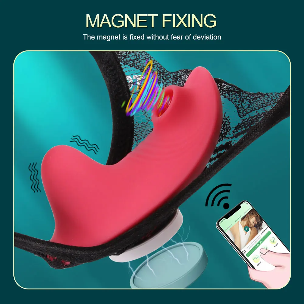 Wearable Mini Vibrator For Women Clitoris Sucker App Bluetooth Remote Control Vibro On Sexy Panties Adults Sex Toys Stimulator Sex Toys For Women cb5feb1b7314637725a2e7: Green Vibrators|Purple Vibrators|Red Vibrators