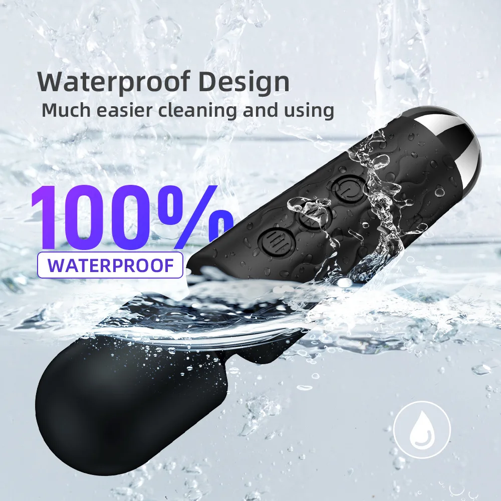 Wireless 10 Speeds Powerful AV Vibrator Magic Wand Clitoris Sex Toys For Women G Spot Vibrator Massager Adult Sex Product Sex Toys For Women cb5feb1b7314637725a2e7: Mini Black|Mini Purple|Mini Rose red
