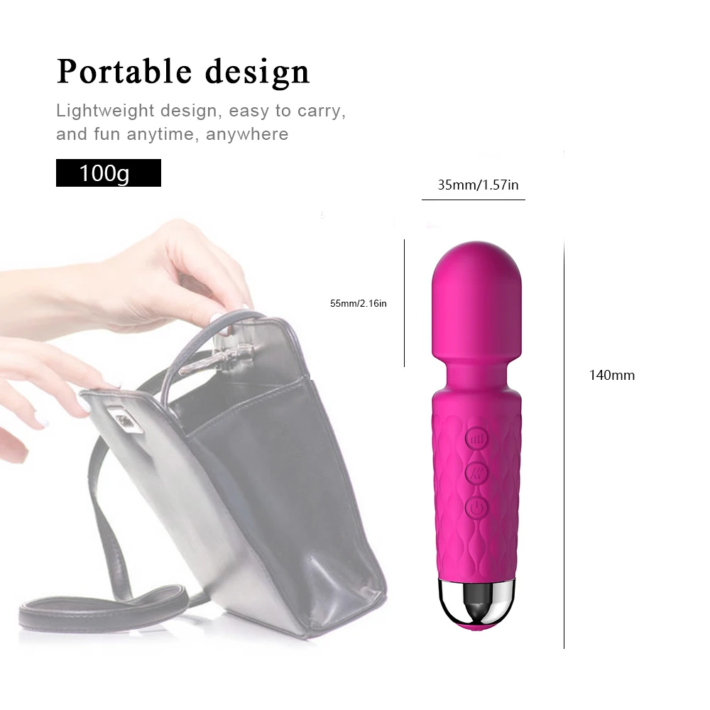 Wireless 10 Speeds Powerful AV Vibrator Magic Wand Clitoris Sex Toys For Women G Spot Vibrator Massager Adult Sex Product Sex Toys For Women cb5feb1b7314637725a2e7: Mini Black|Mini Purple|Mini Rose red