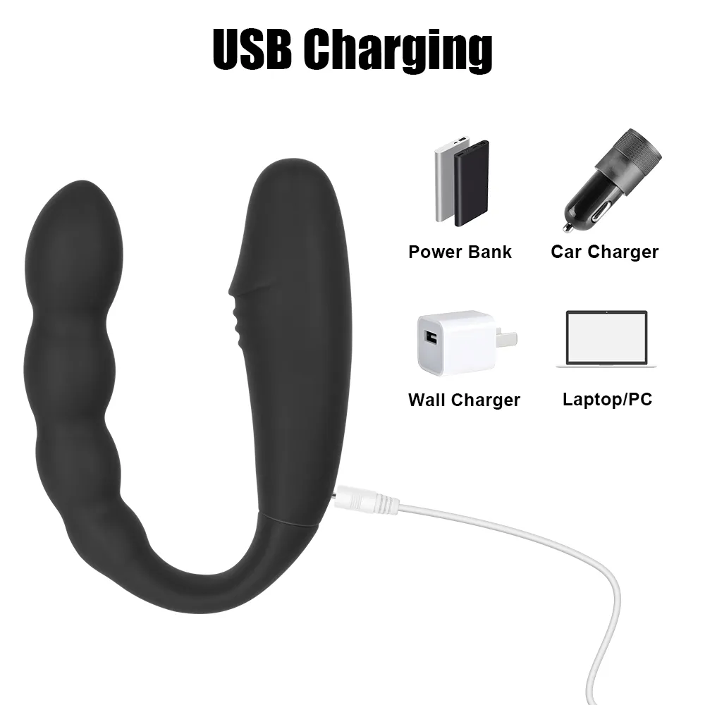 Wireless Control U-shaped Dildo G Spot Vagina Clit Anal Massage Double Headed Vibrators Adult 18 Sex Products Sex Toys for Women Vibrators Sexually Suggestive: No