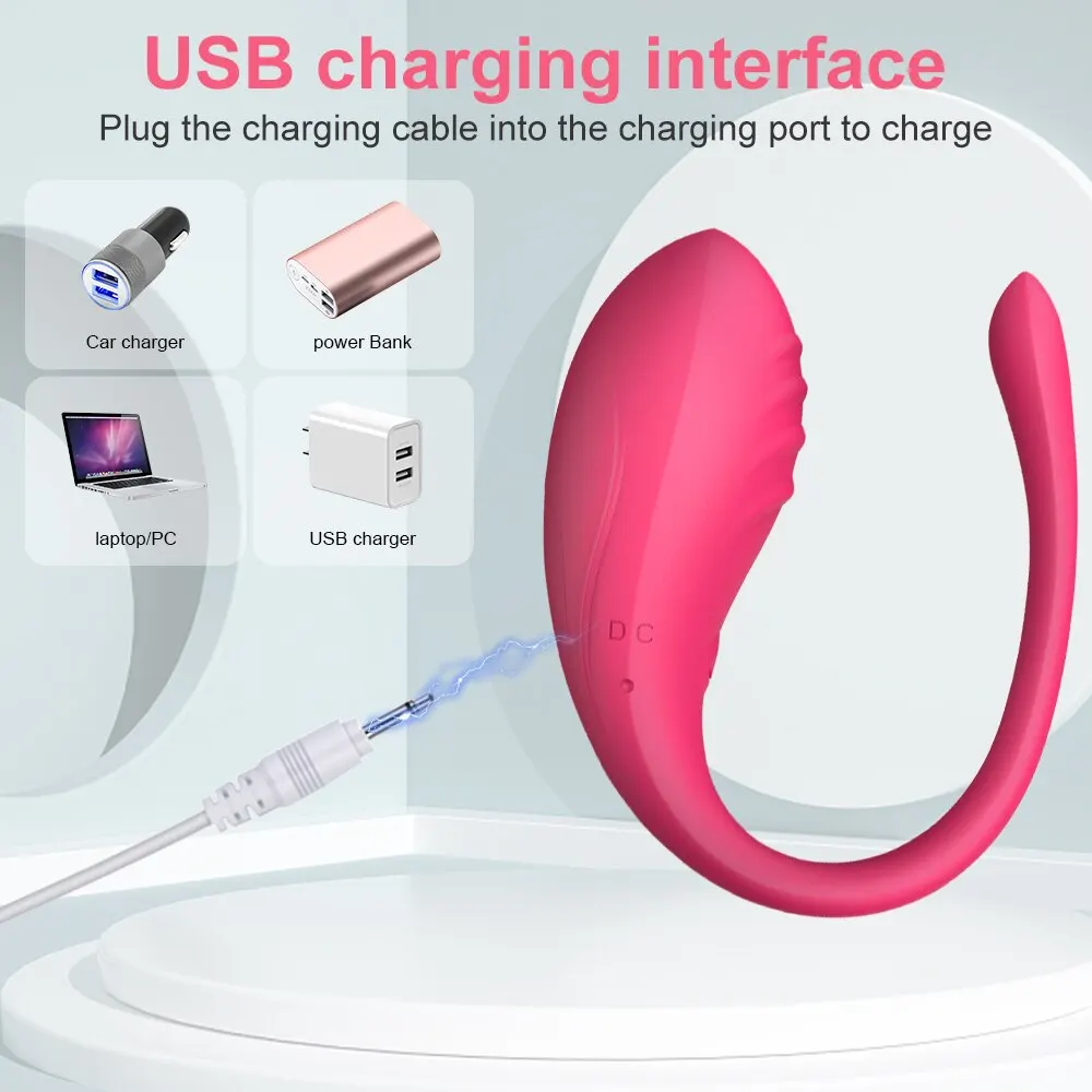 Wireless Control Vibrator APP Remote Control Dildo Panties Wear Vibrating Egg G Spot Clit Stimulator Massager Sex Toys for Women Sex Toys For Women cb5feb1b7314637725a2e7: Purple|Rose Red