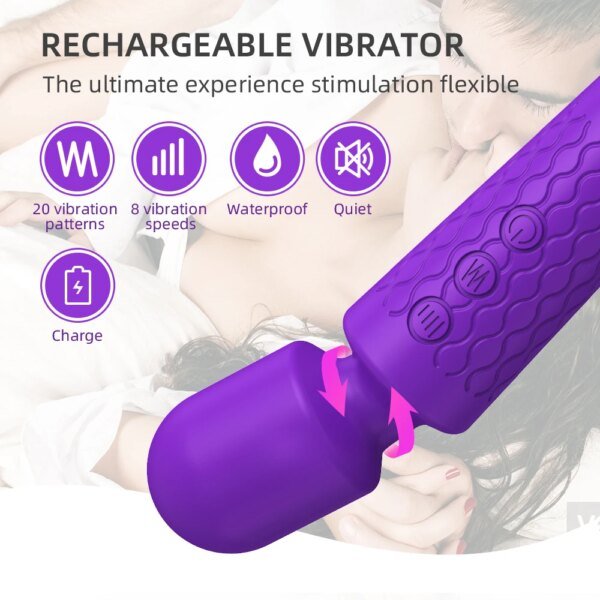 Wireless Dildos AV Vibrator Magic Wand for Women Clitoris Stimulator G Spot Massager Vibrator Female Masturbator Adult Sex Toys Sex Toys For Women Wireless Dildos AV Vibrator Magic Wand for Women Clitoris Stimulator G Spot Massager Vibrator Female Masturbator Adult Sex Toys Sex Toys For Women cb5feb1b7314637725a2e7: Black No Box|Black with Box|Pink No Box|Pink with Box|Purple No Box|Purple with Box