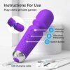 Wireless Dildos AV Vibrator Magic Wand for Women Clitoris Stimulator G Spot Massager Vibrator Female Masturbator Adult Sex Toys Sex Toys For Women Wireless Dildos AV Vibrator Magic Wand for Women Clitoris Stimulator G Spot Massager Vibrator Female Masturbator Adult Sex Toys Sex Toys For Women cb5feb1b7314637725a2e7: Black No Box|Black with Box|Pink No Box|Pink with Box|Purple No Box|Purple with Box