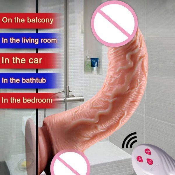 Wireless Remote Control Dildo Female Masturbation Sex Toys Telescoping Vibrator Vagina Anal Stimulator for Women Realistic Penis Dildos Wireless Remote Control Dildo Female Masturbation Sex Toys Telescoping Vibrator Vagina Anal Stimulator for Women Realistic Penis Dildos cb5feb1b7314637725a2e7: L-Wire-with box|L-Wireless-with box|M-Wire-with box|M-Wireless-with box