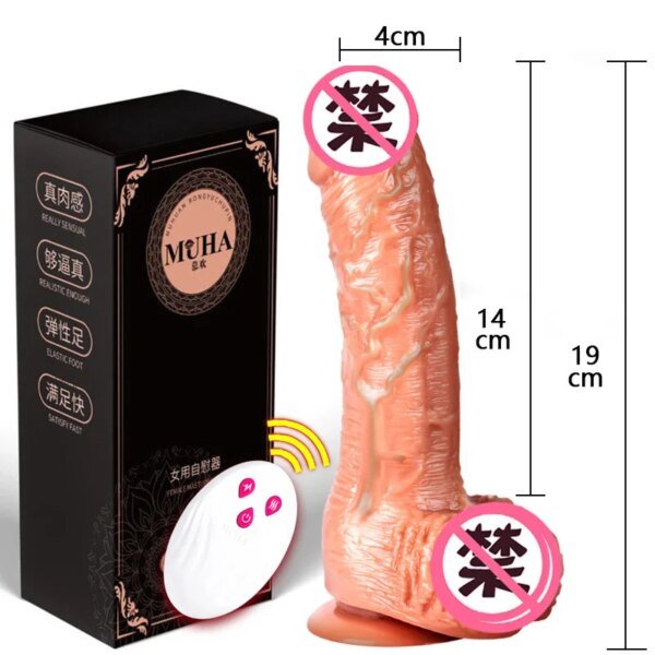 Wireless Remote Control Dildo Female Masturbation Sex Toys Telescoping Vibrator Vagina Anal Stimulator for Women Realistic Penis Dildos Wireless Remote Control Dildo Female Masturbation Sex Toys Telescoping Vibrator Vagina Anal Stimulator for Women Realistic Penis Dildos cb5feb1b7314637725a2e7: L-Wire-with box|L-Wireless-with box|M-Wire-with box|M-Wireless-with box
