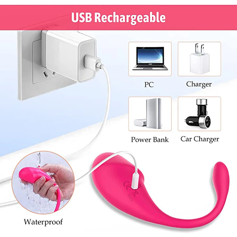Wireless Sextoy Vibrating Egg Remote Vibrators Powerful App Control G Spot Dildo Vagina Massager Bluetooth For Women Clitoris 18 Sex Toys For Women cb5feb1b7314637725a2e7: APP Vibrator