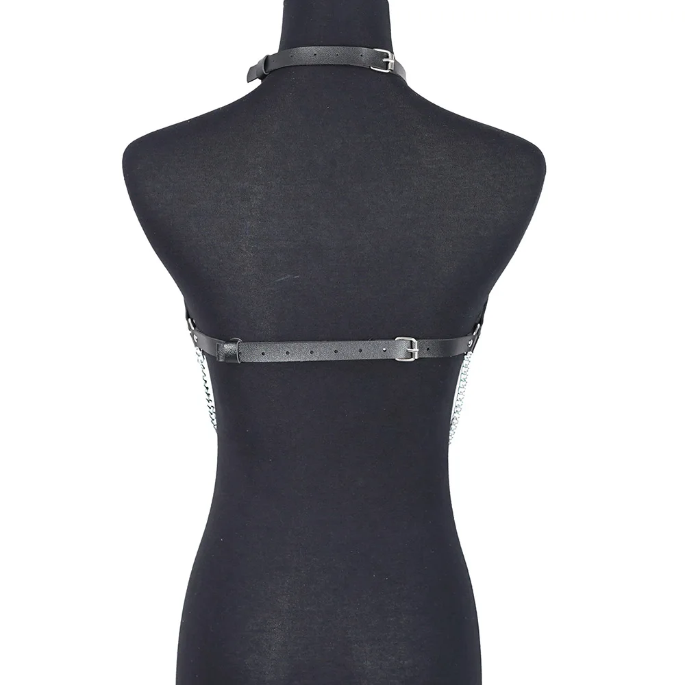 Women Sexy Chain Harness Belt Leather Lingerie Bdsm Sex Bondage Harness Sex Toys Goth Fetish Clothing Festival Rave Outfit Bondage Gear Women Sexy Chain Harness Belt Leather Lingerie Bdsm Sex Bondage Harness Sex Toys Goth Fetish Clothing Festival Rave Outfit Bondage Gear cb5feb1b7314637725a2e7: harness bra