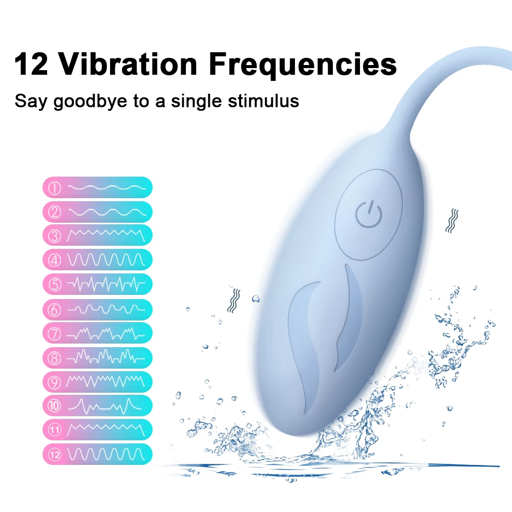 Xbonp Wireless Vibrator Vibrating Egg G-Spot Stimulator Vagina Ball Clitoral Stimulator Masturbator Adult Couple Female Sex Toy Vibrators cb5feb1b7314637725a2e7: TD011-BL|TD011-PU