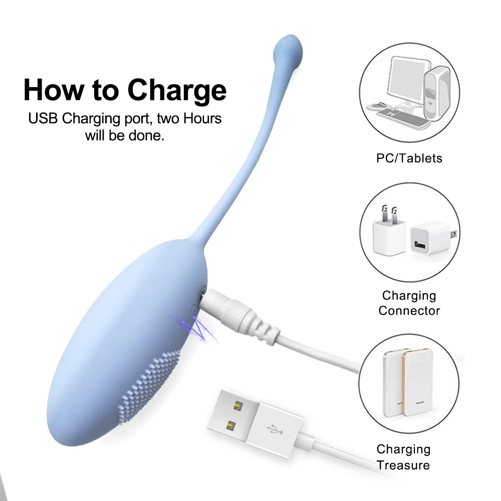Xbonp Wireless Vibrator Vibrating Egg G-Spot Stimulator Vagina Ball Clitoral Stimulator Masturbator Adult Couple Female Sex Toy Vibrators cb5feb1b7314637725a2e7: TD011-BL|TD011-PU