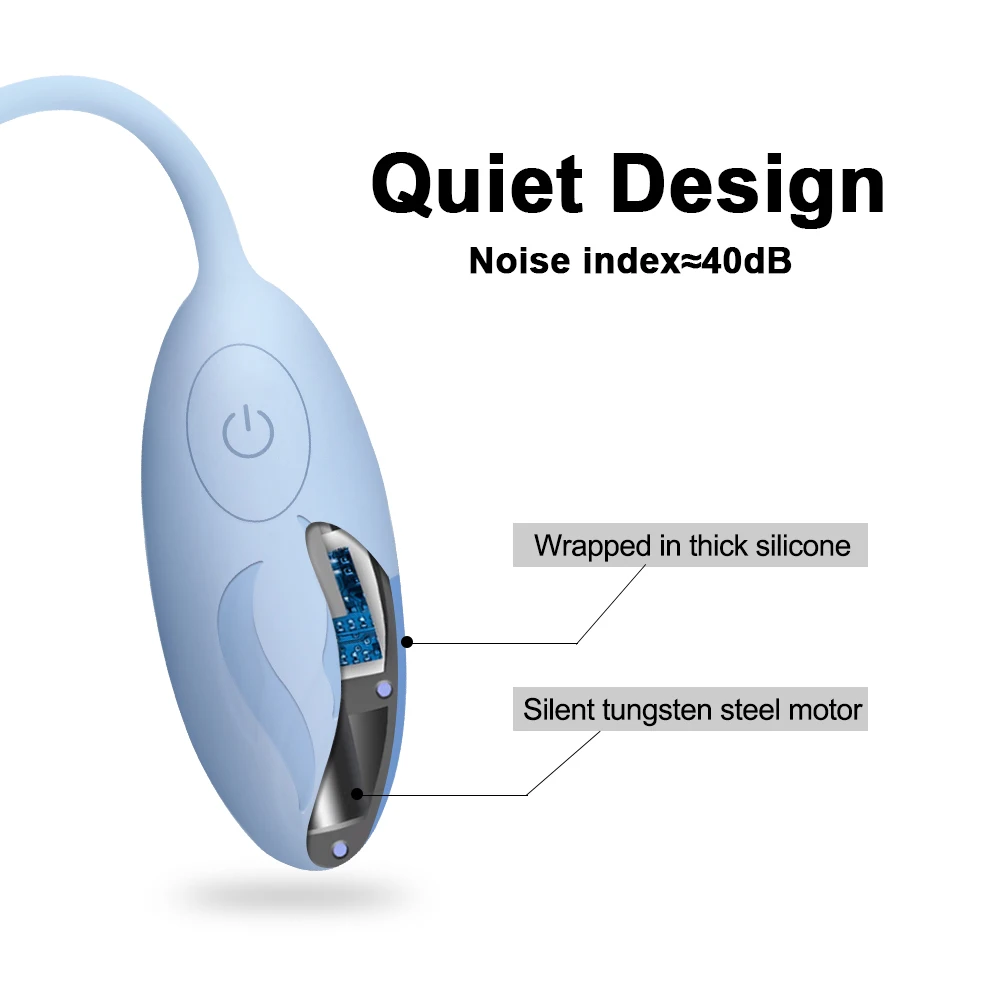 Xbonp Wireless Vibrator Vibrating Egg G-Spot Stimulator Vagina Ball Clitoral Stimulator Masturbator Adult Couple Female Sex Toy Vibrators cb5feb1b7314637725a2e7: TD011-BL|TD011-PU
