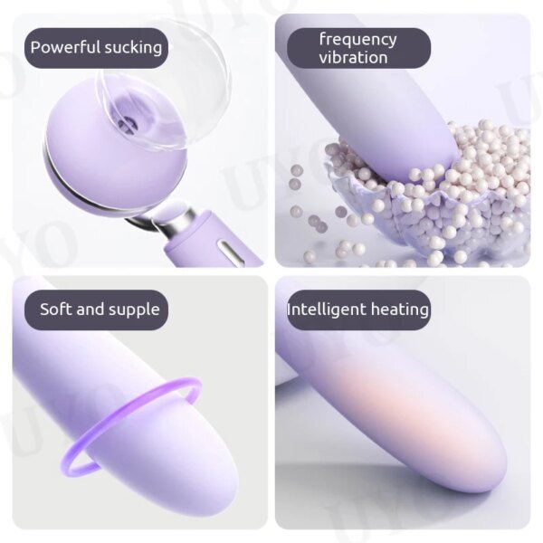 sucking vibrator clitoris stimulator for women adult sex toys 2-in-1 silica gel clitoral sucking vibrator g-spot sex shop Best Sellers cb5feb1b7314637725a2e7: 6937486616606
