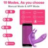 10 Modes Vibration Vibrator Sex Toy for Women Masturbator Clit Stimulate Bluetooth APP Control sexy toys Panties for Adults 18 Vagina Balls cb5feb1b7314637725a2e7: APP-Black-Box|APP-Purple-Box|APP-Red-Box