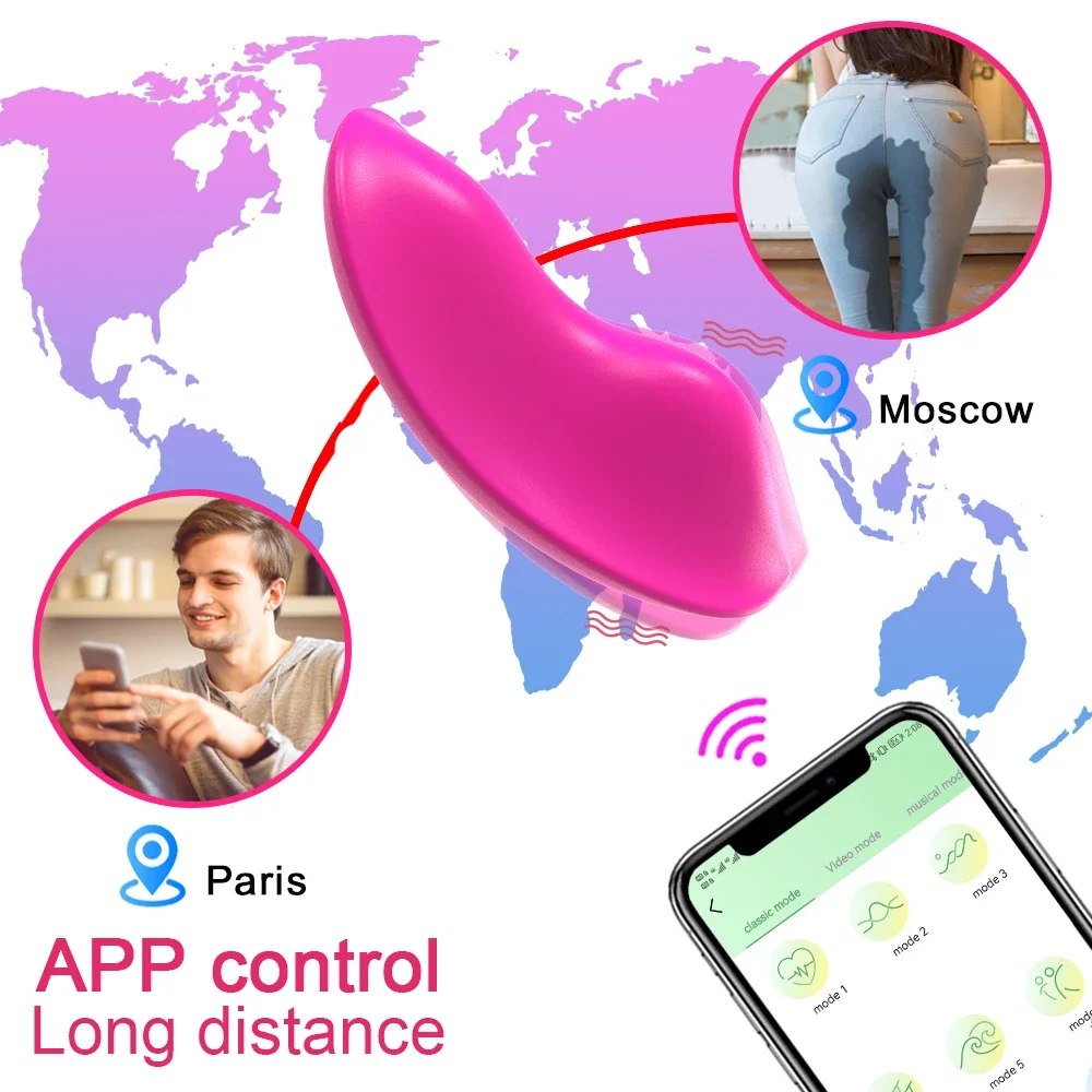 Wearable Wireless Bluetooth APP Vibrator for Women Remote Control Vibrating Egg Clitoris Stimulator Female Sex Toys Vagina Balls 1ef722433d607dd9d2b8b7: China