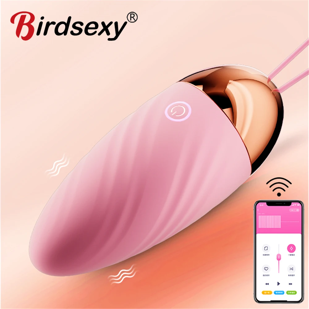 Bluetooth App Mini Bullet Vibrator for Women Clit Stimulator Wireless Remote Pantie Vibrating Love Egg Female Sex Toy for Adults Vagina Balls cb5feb1b7314637725a2e7: no box|with box