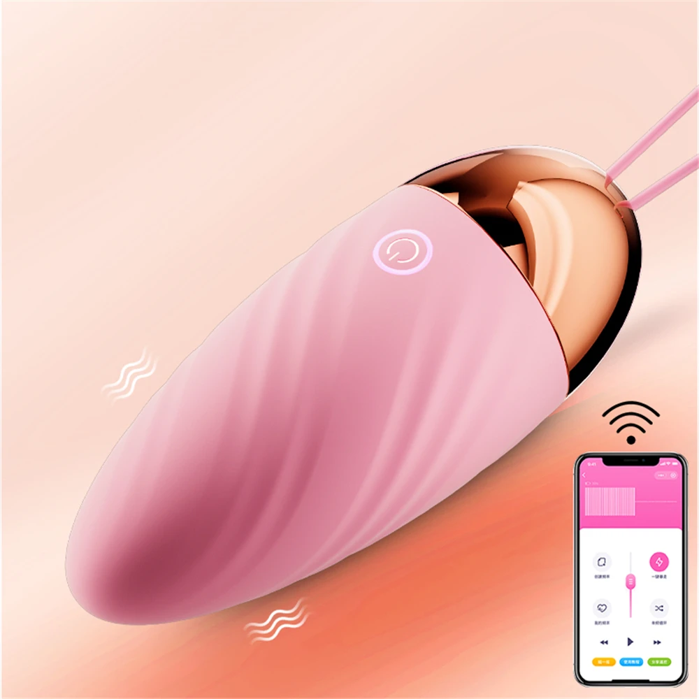 Bluetooth G Spot Dildo Vibrator for Women APP Remote Control Panties Vibrating Egg Clitoris Stimulator Sex Toys for Adults Vagina Balls cb5feb1b7314637725a2e7: no box|with box