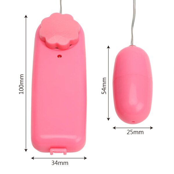 IKOKY Vibrating Egg Strong Vibrator Remote Control G-Spot Massager Clitoris Stimulator Sex Toys for Women Female Adult Products Vagina Balls Model Number: 13898